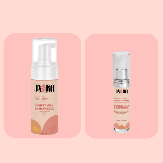 Donkey Milk Cleanser + Retinol Duo