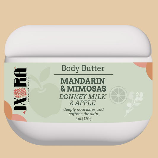 Mandarin & Mimosas Donkey Milk & Apple Body Butter