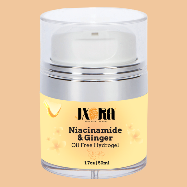 Niacinamide & Ginger Oil Free Hydrogel – Ixora Botanical Beauty