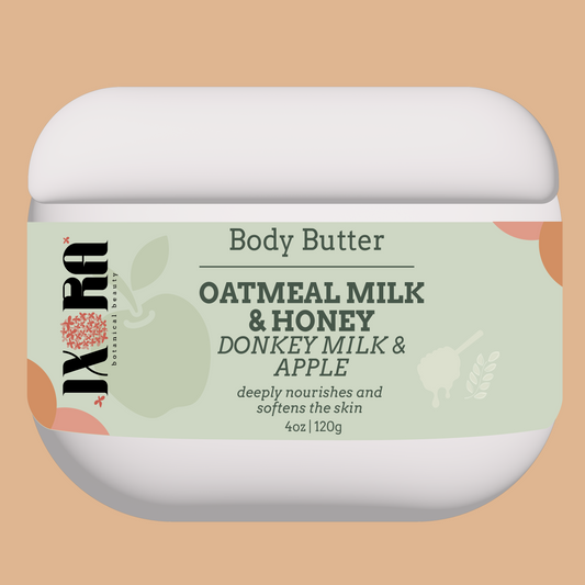 Oatmeal Milk & Honey Donkey Milk & Apple Body Butter